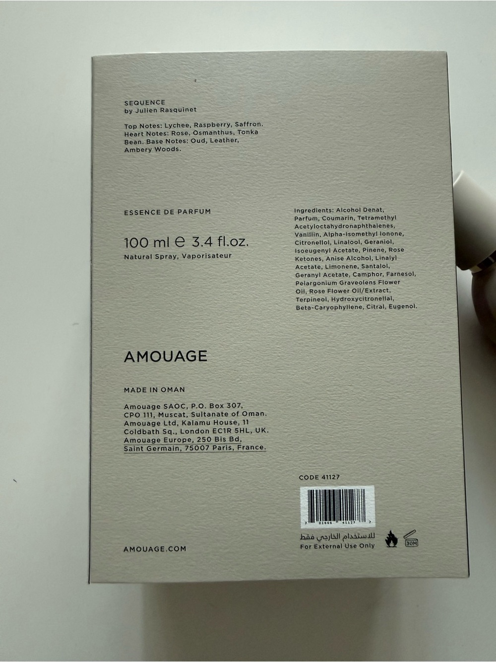 Amouage Sequence - Picture 3 of 5